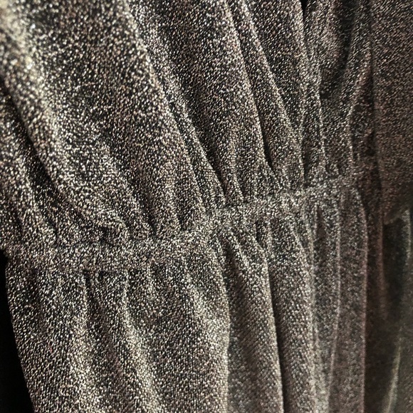 NWT MLM Label Silver Lurex Sintra Romper - Picture 8 of 8